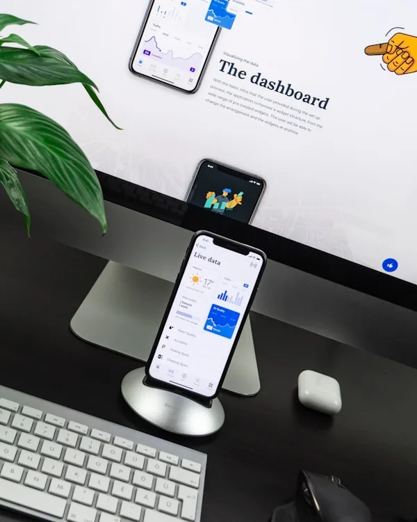 Digital agency workspace and design process
