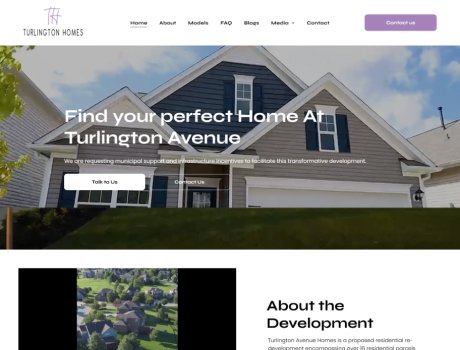 Turlington Homes - Real Estate Website